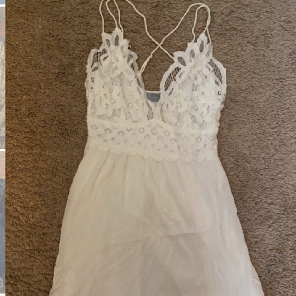 White dress